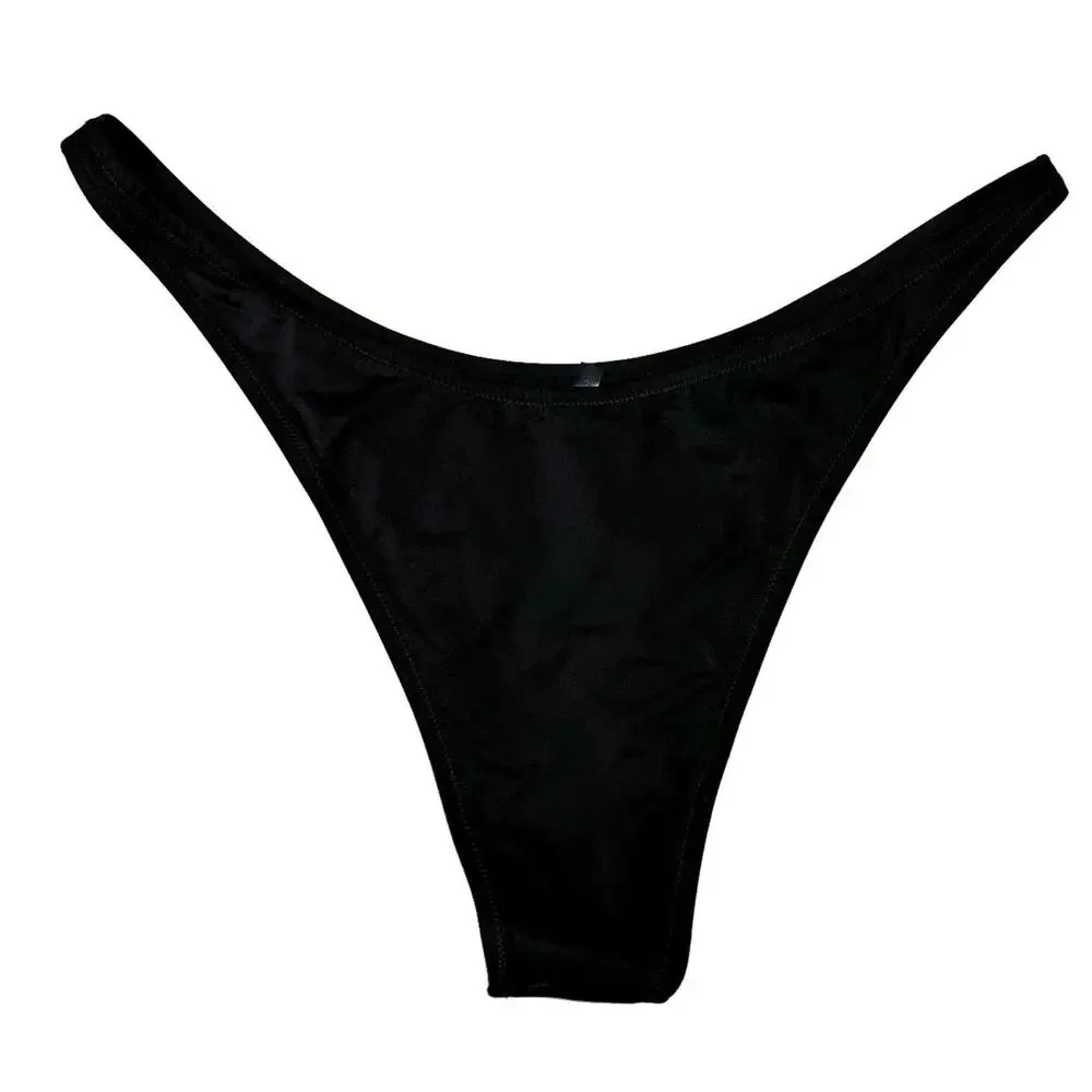 NWT Skims Swim Cheeky Tanga Bikini Bottoms Onyx Women’s 4X